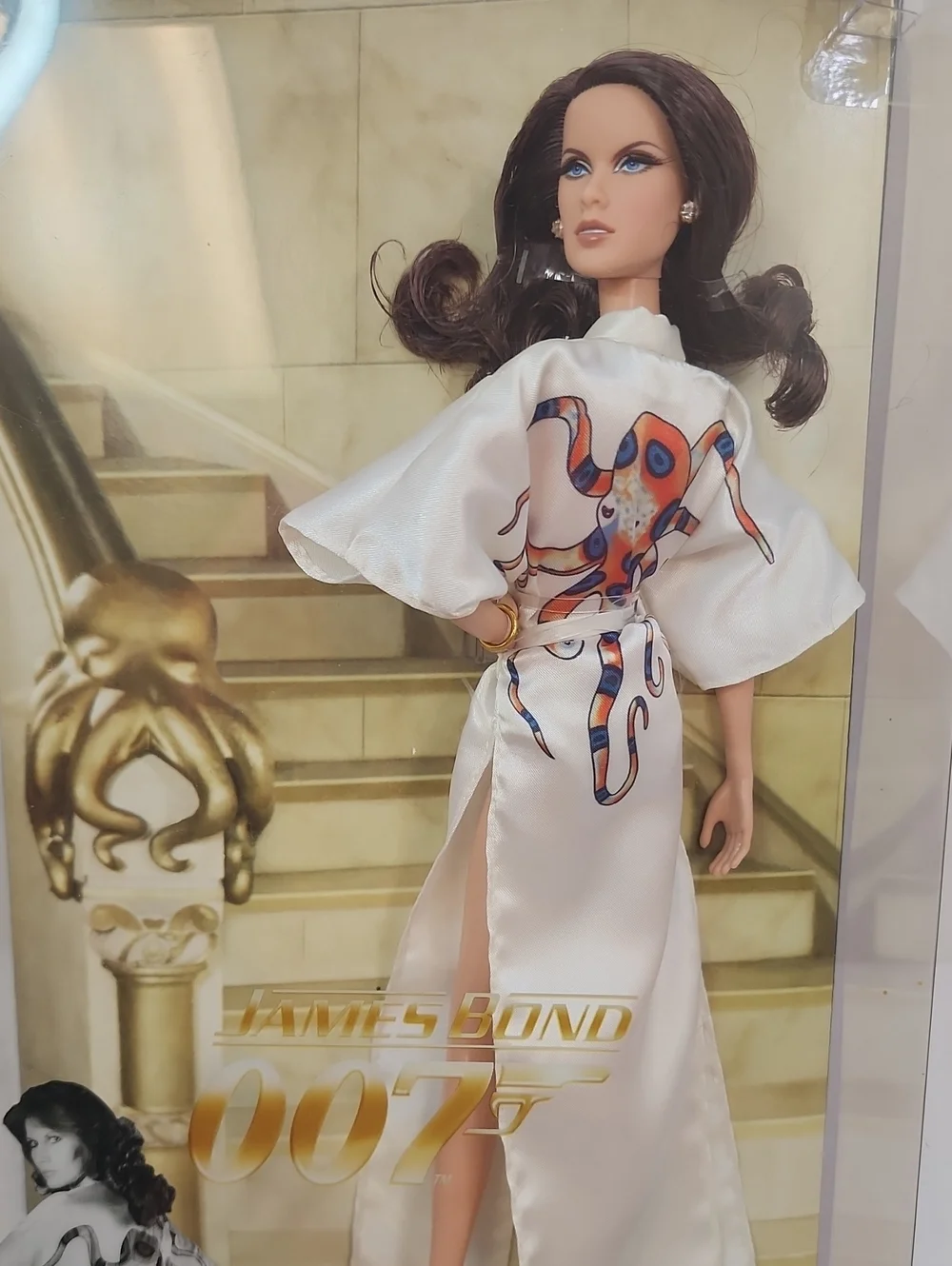 Barbie As Octopussy James Bond 007 Black Label Doll Mattel 2010 NRFB